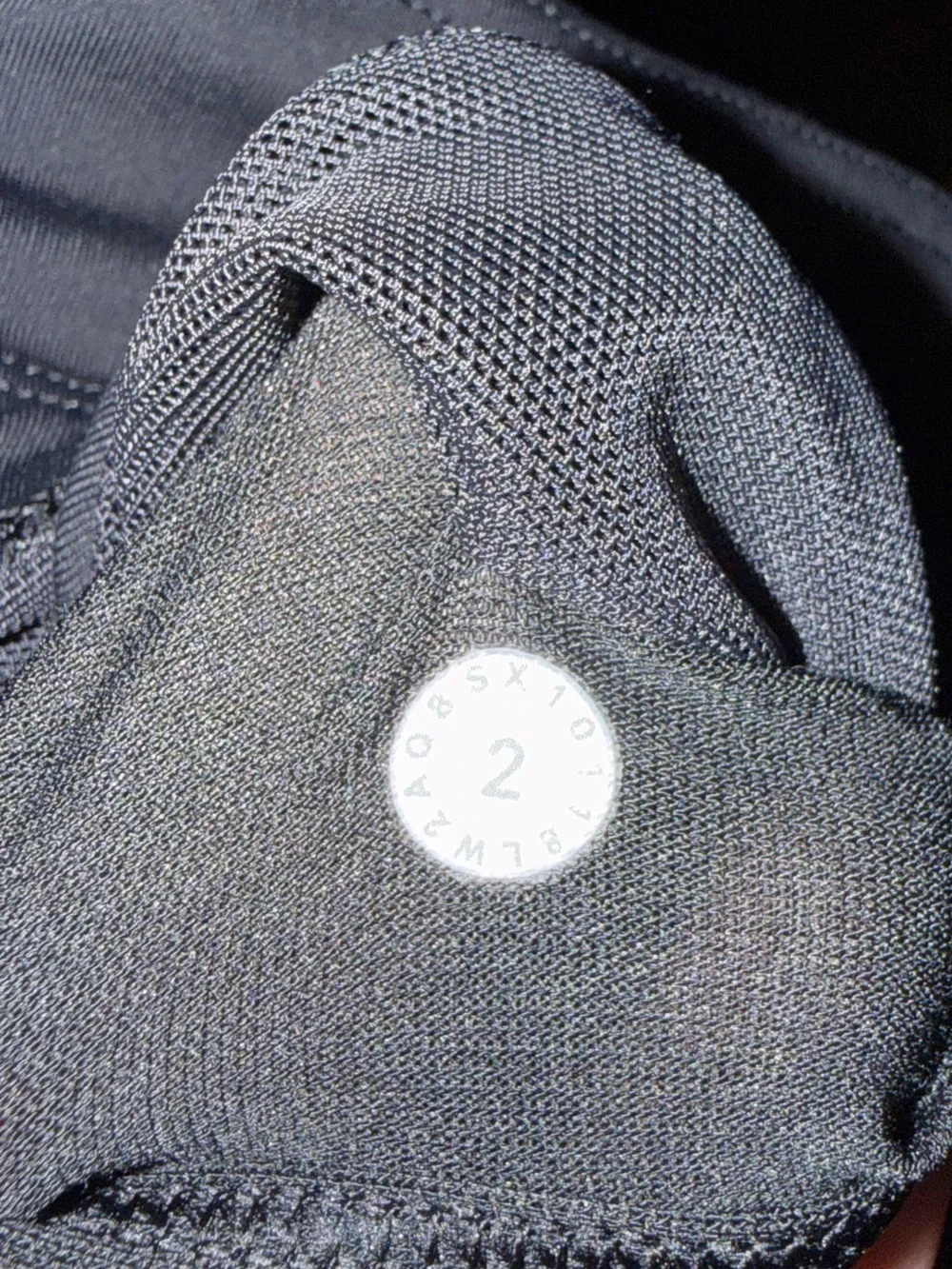 lululemon athletica Black Cutout Seamless Sports Bra